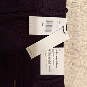 Calvin Klein  Women’s Modern Essential Pants - Purple